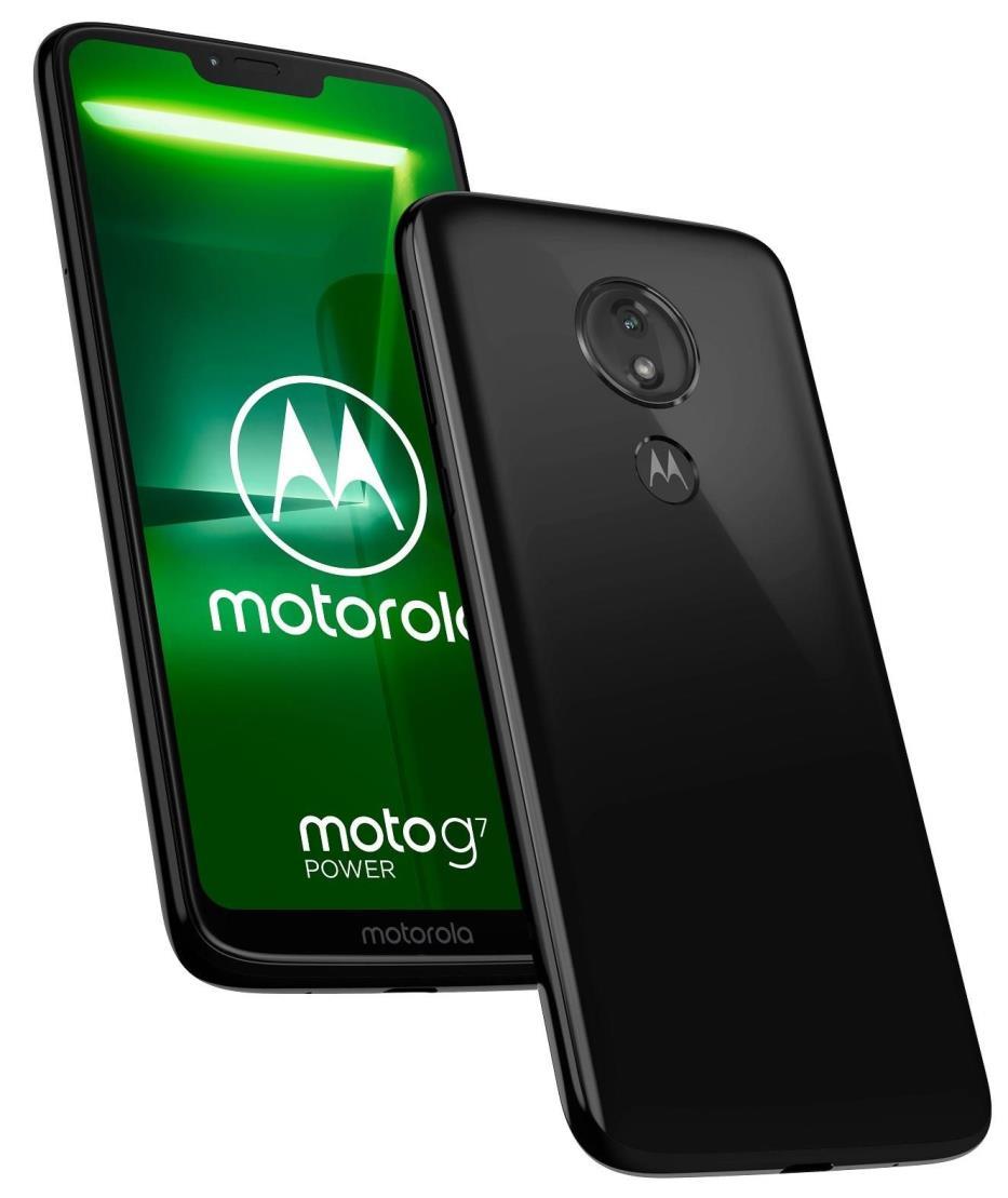 Motorola Moto G7 Play Specyfikacja: Wyświetlacz - 5.7 ; 720 x 1520 pix; 295 PPI; System operacyjny - Android 9.0 Pie; Aparat główny - 13 Mpix; Kamera przednia - 8 Mpix; Procesor - ośmiordzeniowy 1.