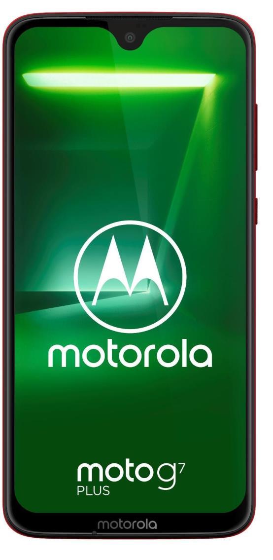 Motorola Moto G7 Play Zalety: łączność LTE kategorii 4 - prędkość pobierania danych do 150 Mb/s; dwa sloty na karty SIM; komfortowa, kompaktowa konstrukcja; 5.