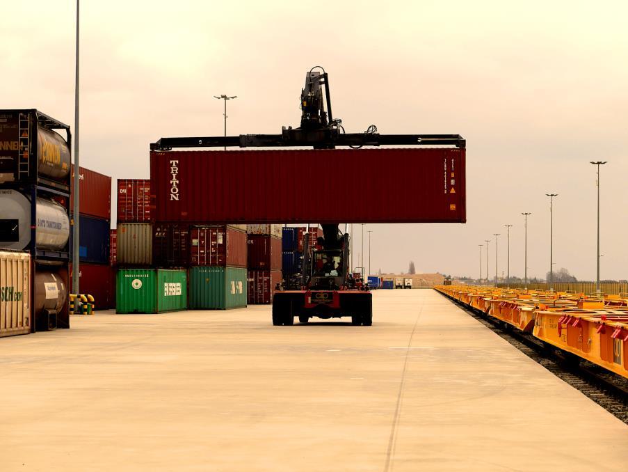 CLIP Intermodal Container Terminal w Swarzędzu zajmuje obecnie