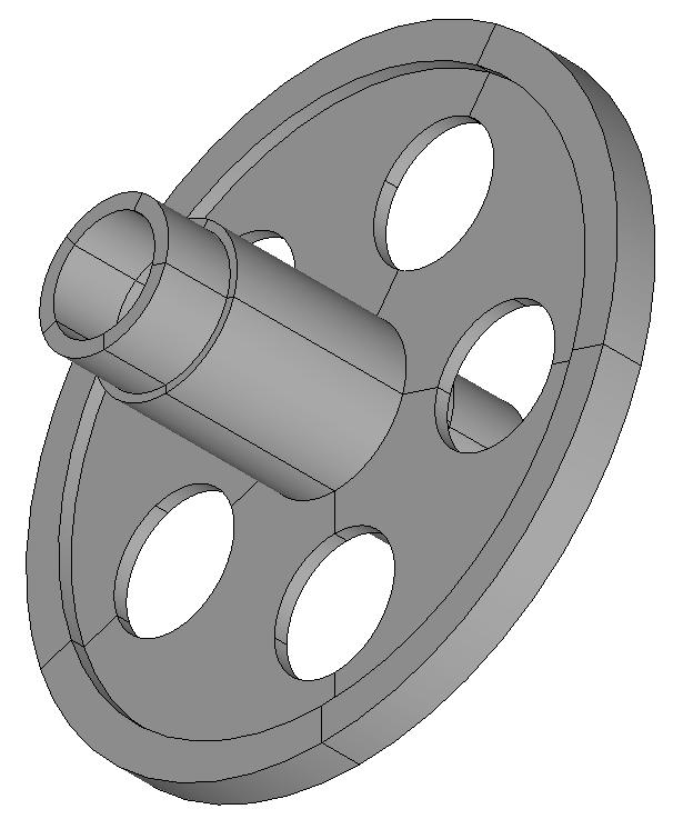 2. Model analizowanego układu 87 Przyjęty do rozwaŝań układ stanowi koło zębate o konstrukcji pokazanej na rys. 1.