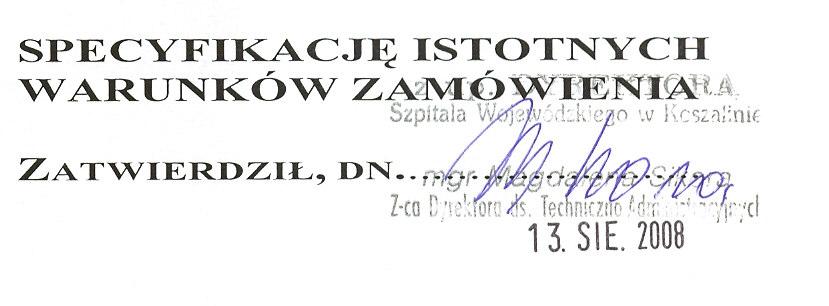 W sprawach nieuregulowanych zastosowanie mają przepisy ustawy Prawo zamówień publicznych oraz Kodeksu Cywilnego. XXI. ZAŁĄCZNIKI 1. Załącznik nr 1: Oświadczenie dotyczące danych wykonawcy 2.