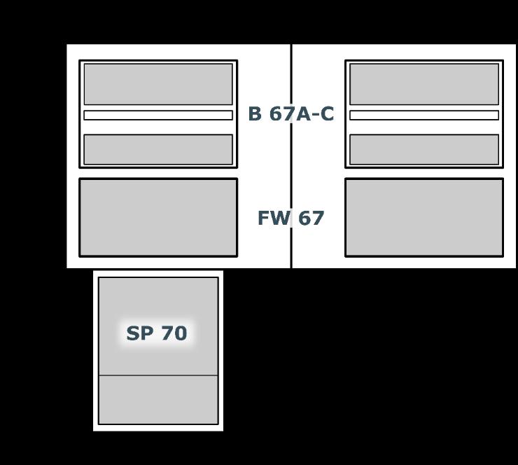 Moc silników 2x 2,2 kw 2x 3 kw Zasilanie 240 V 50 Hz - 240/400 V 50 Hz 16 A 240/400 V 50 Hz 25 A