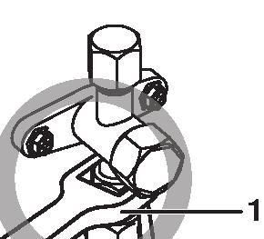 Moment dokręcania: 0,8~4,7 N m Środki ostrożności podczas podłączania przewodów rurowych i montażu ich izolacji w miejscu instalacji Klucz maszynowy Klucz dynamometryczny Nie przykładać siły do