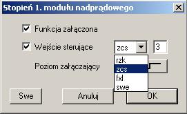 2. Funkcje wejściowe Funkcje_logiczne_wejsciowe_i_wyjsciowe_UTXvL 15.01.10 2. FUNKCJE WEJŚCIOWE 2.1.ZASADA DZIAŁANIA Funkcje wejściowe to punkty sterujące działaniem poszczególnych modułów urządzeń.