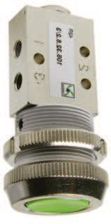 40 g Siła przesterowania: 4 N Push Serie Miniature appet button 05_GB_202_Mecc panel valves Ř30 - Spring
