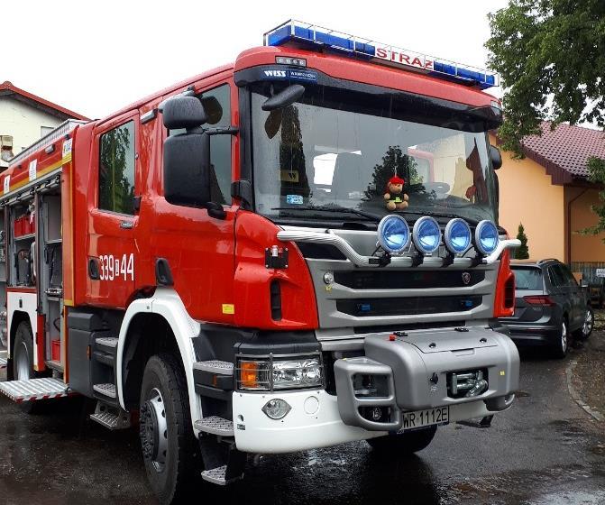 Zakup średniego samochodu ratowniczo gaśniczego z funkcja ograniczania stref skażeń chemicznych / ekologicznych na podwoziu z napędem 4x4 dla Ochotniczej Straży Pożarnej Węgry zadanie