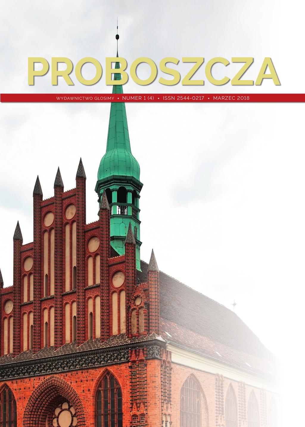 kwartalnik prawny Wydawnictwo Głosimy Numer 1 (4) ISSN 2544-0217 MARZEC 2018 Czy osoba niepełnosprawna intelektualnie może pełnić rolę chrzestnego? T e m at n u m e r u str.