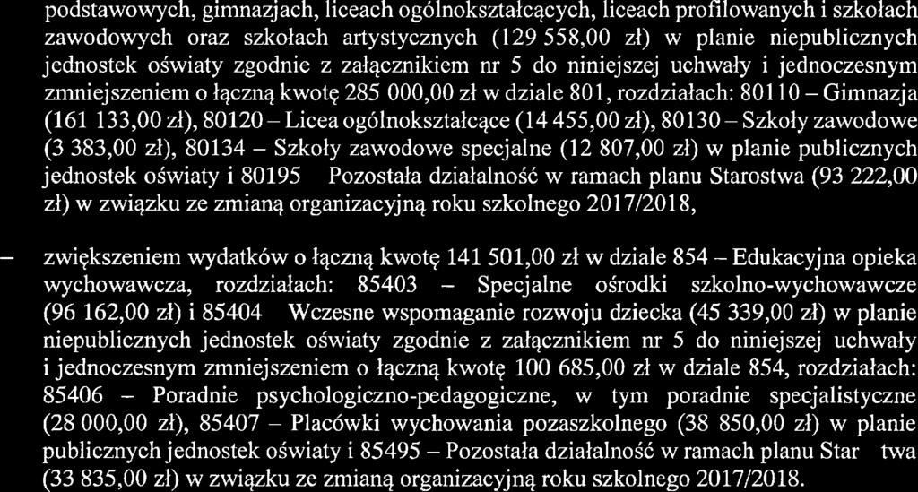 podstwowych, imnzjch, licech oólnoksztłcących, licech profilownych i szkołch zwodowych orz szkołch rtystycznych (129 558,