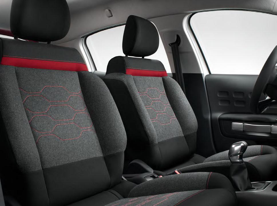 PRZYJAZNE WNĘTRZE JAK W DOMU Wnętrze CITROËNA C3, nowoczesne i przyjazne, zostało pomyślane jako harmonijna