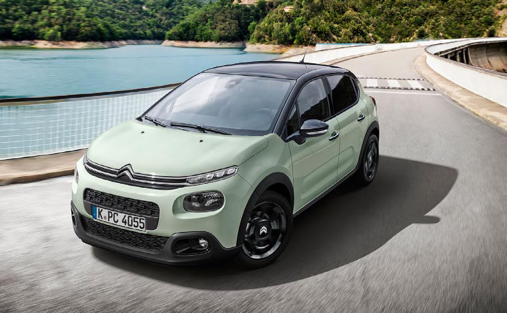 WYDAJNE I EKOLOGICZNE SILNIKI CITROËN C3 został wyposażony w silniki najnowszej generacji: benzynowe PureTech i diesel BlueHDi.