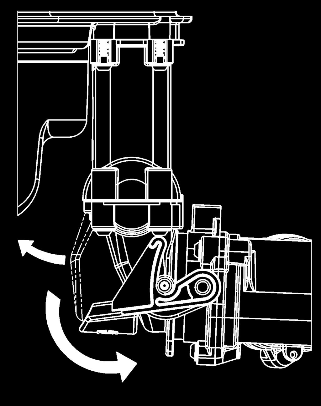 Pozycja przewodu odpowietrzającego w urządzeniu (patrz rys. 3). W celu nawiercenia otworu przyłącza odpowietrzania należy użyć wyrzynarki KESSEL (nr art. 50101). 2 1 Rys. 4 Odpowietrzanie f e Rys.