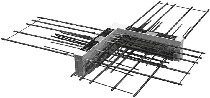 K20-Eck-CV30 65 Ułożenie zbrojenia Schöck Isokorb typu K30-Eck-CV30 66 Ułożenie zbrojenia