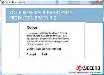 drukarki. Poniższy przykład zawiera opis podłączania drukarki do komputera PC z systemem operacyjnym Windows Vista.