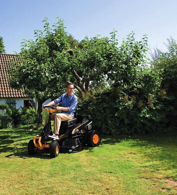 CROSS MOWERS Maszyny McCulloch cross mower to kompaktowe kosiarki do pracy w ciasnych przestrzeniach.