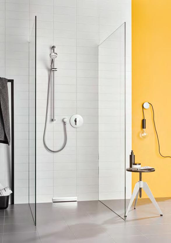 FLEXX.IBLE SOLUTIONS Nowe trendy w projektowaniu łazienek, a przede wszystkim moda na minimalistyczne wnętrza skłaniają do coraz powszechniejszego zastosowania rozwiązań podtynkowych. FLEXX.