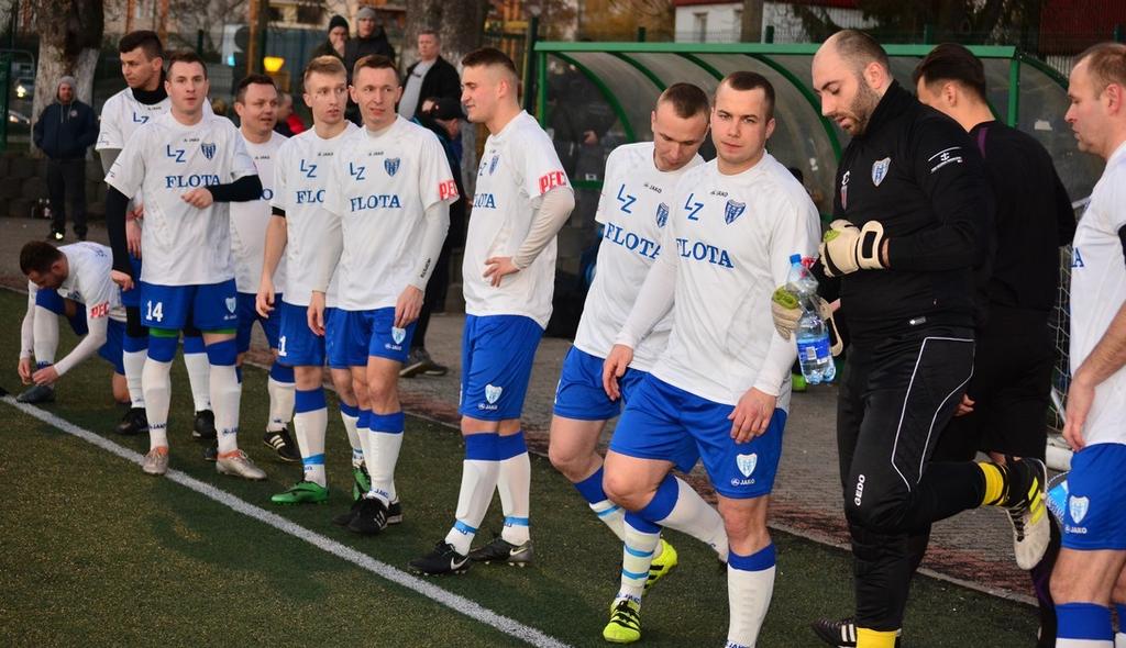 Pół tuzina na dobry początek. Iskra Banie - Flota 0-6 (0-1) Z mocnym przytupem rozpoczęli nasi piłkarze rundę wiosenną.