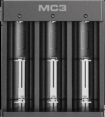 XTAR Ładowarki 2- i 3-kanałowe 2- and 3-slot chargers MC2 MC2S MC2 Plus SC2 D2 MC3 Opak/Package MC2 Prąd ładowania