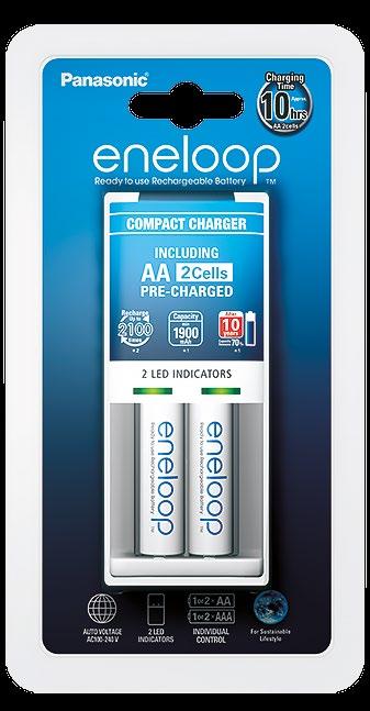 charging: 2-4 x R6/AA, R03/AAA Dostępny z 4 x R6 / R03 MCCE lub bez akumulatorów Available with 4 x