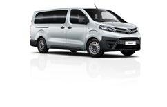 WYPOSAŻENIE STANDARDOWE Poznaj wersje wyposażenia Toyoty PROACE Verso Combi Wybrane elementy wyposażenia standardowego Cena brutto już od: 124 900 PLN Rata Leasingu SMARTPLAN już od: 1 749 PLN/mc