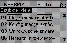 4. Sposób programowania Można przeglądać tylko parametry wyświetlacza wybrane w par. 0-20 i par. 0-24. W pamięci można zapisać do 120 próbek do późniejszego wykorzystania.
