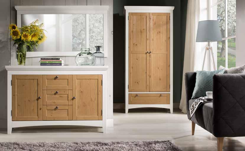 Avignon AVIGNON 10 witryna 2-drzwiowa L 67 x 202 x 44 cm 2 door display unit optional lighting p.