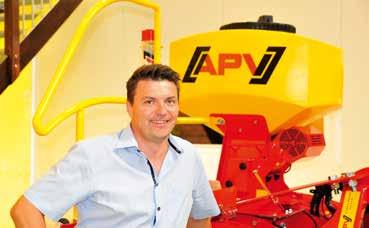 W 1997 roku jako rolnik i majsterkowicz, samodzielnie udoskonalił swój rozsiewacz jednotarczowy. Zauważył, że jego optymalizacja kryje w sobie potencjał i założył firmę APV Technische Produkte GmbH.