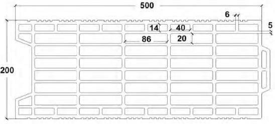 Terreal (FR) Wymiary cegły [mm] 500x200x314 Metoda wiercenia Wiercenie obrotowe Tabela C65: Parametry montażu Rozmiar kotwy Wszystkie rozmiary Odległość od krawędzi ccr [mm] 100(120) Min.