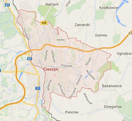 Miasto Cieszyn posiada ograniczoną sieć kolejową. W Mieście znajdują się trzy stacje: Cieszyn, Cieszyn Marklowice oraz Cieszyn Mnisztwo (nieczynna).