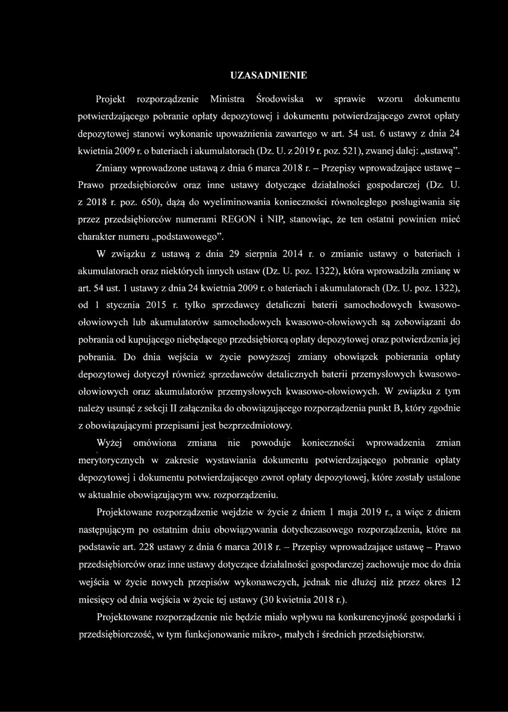 - Przepisy wprowadzające ustawę - Prawo przedsiębiorców oraz inne ustawy dotyczące działalności gospodarczej (Dz. U. z 2018 r. poz.