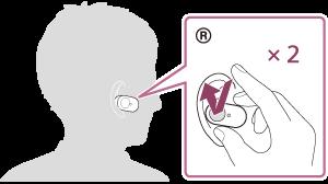 Sterowanie urządzeniem audio (połączenie Bluetooth) Jeśli urządzenie Bluetooth obsługuje funkcję obsługi urządzenia (protokół kompatybilny: AVRCP), dostępne są następujące operacje.