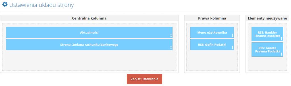 7. Strona biura Moduł umożliwia zarządzanie stroną startową biura. 7.1 Aktualności Moduł umożliwia wstawianie na stronę biura wiadomości w porządku chronologicznym.