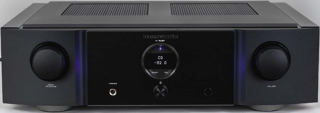 MARANTZ PM-KI Ruby Po raz pierwszy zobaczyliśmy i posłuchaliśmy KI-Ruby w towarzystwie Kena Ishiwaty podczas światowej premiery urządzeń, którą opisaliśmy w poprzednim numerze AUDIO.