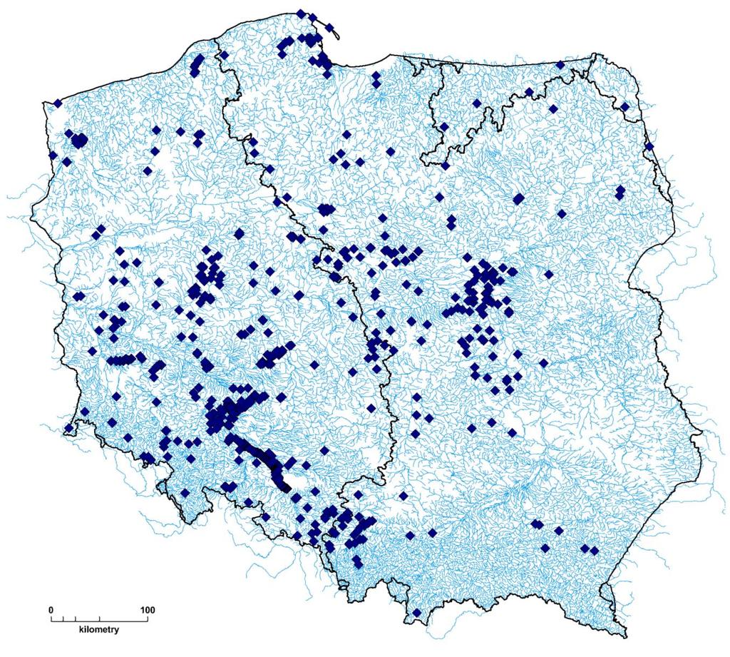 Odwodnienia obiektów lub wykopów budowlanych 1653