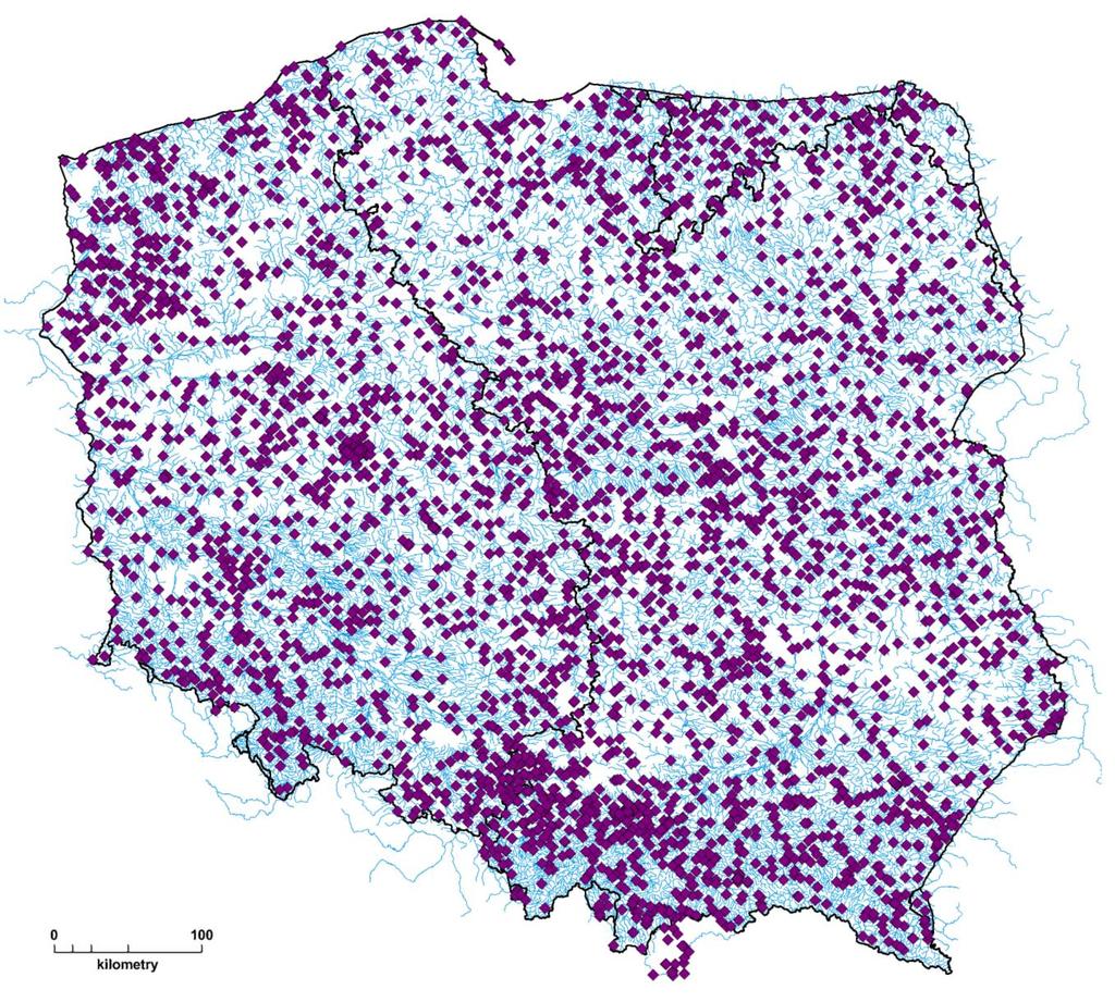 Zrzuty ścieków komunalnych 3577 obiektów Nr