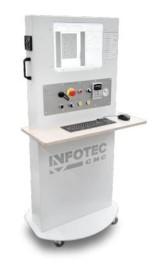 InfoTEC CNC InfoTEC D INSTALACJA ELEKTRYCZNA I PNEUMATYCZNA Szafa sterownicza i okablowanie Szafa elektryczna i komponenty elektryczna maszyny wykonane są w zgodności z normami CEI EN 60204-1 i CEI