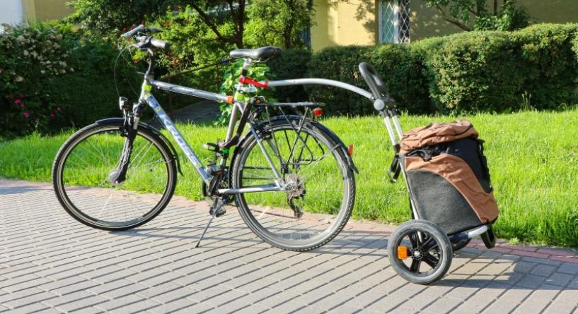 Z rowerem i wózkiem na zakupy. Czy to wygodne? TESTUJEMY data aktualizacji: 2019.07.08 Jak donieść większe zakupy do domu?