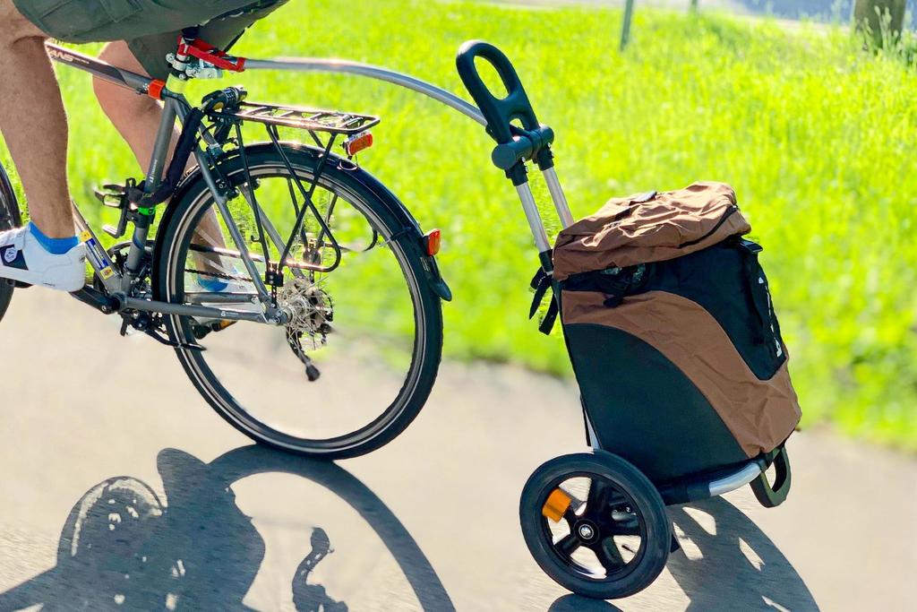 Firma Bellelli wpadła na pomysł, by połączyć wszystkie zalety wózków zakupowych z zaletami jeżdżenia na rowerze.