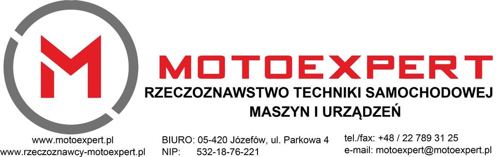 OPINIA Nr: z dnia: Rzeczoznawca : mgr inż.andrzej Walewski CCRS411/04/08/11 RS001044 Zleceniodawca: Europejskie Centrum Remarketingu Sp. z o.o. Adres: Komorniki, ul.