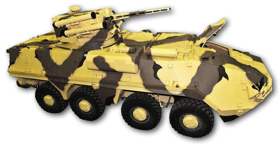 Najnowszy BTR-4MV fot.