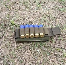 COMBINED SMOOTHBORE AND REGULAR AMMO POUCHES version holding 6 smoothbore slugs and 8