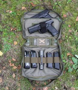 TORBY/BAGS TORBO-MATA STRZELECKA SHOOTING MAT AND DRAG BAG TORBA NA BROŃ KRÓTKĄ PISTOL BAG Nr. PR-044 Nr.