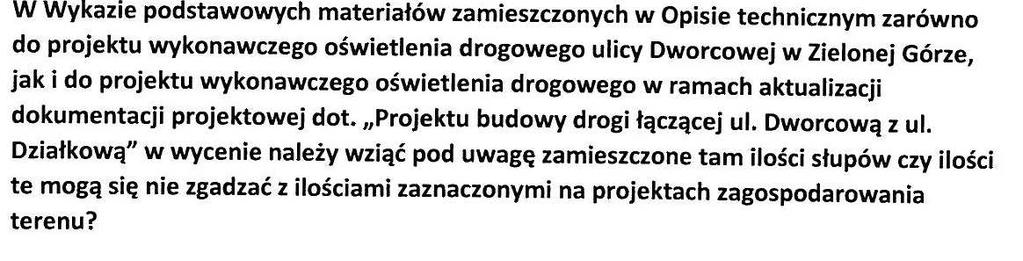 niniejszym postępowaniu nie jest w stanie posiadać pełnego rozeznania jaki jest rzeczywisty zakres zamówienia - co z kolei prowadzić będzie do pełnej dowolności wykonawców w jego wycenie.