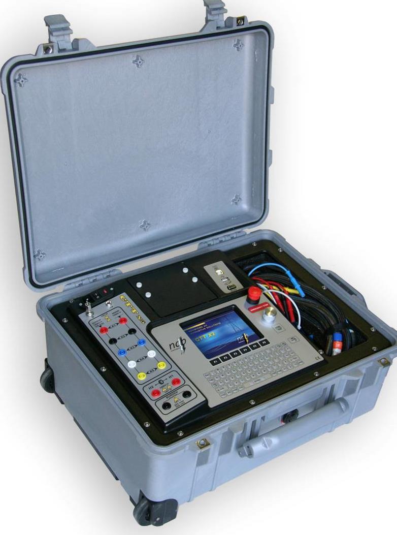 Tester przekładników prądowych Urządzenie jest przeznaczone do testowania przekładników prądowych.