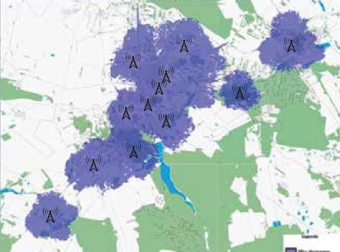 dodatkowych zakresów częstotliwości, aktualnie obowiązująca wartość graniczna ekspozycji na pole elektromagnetyczne w miejscach dostępnych dla ludności nie pozwala na uruchomienie dodatkowych