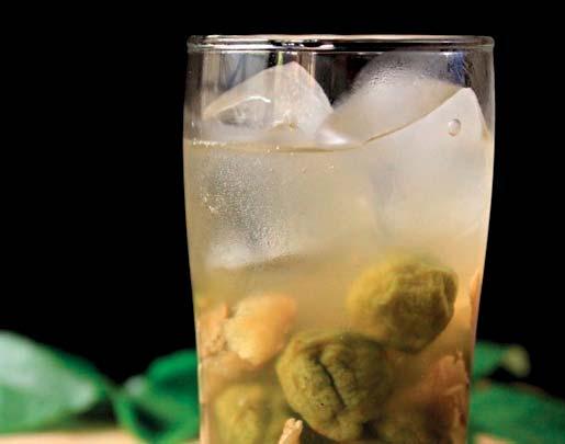 lemonade with mint Domowa zielona herbata Van Binh na zimno Home made shaken ice green tea AZJATYCKIE NAPOJE / ASIAN DRINKS Mango Lychee Herbata ze swieżą marakują