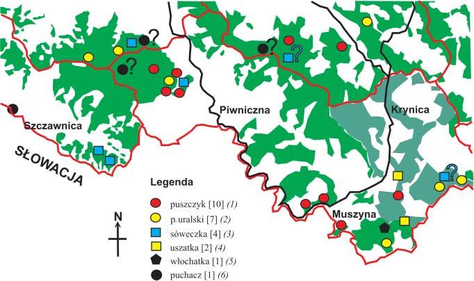 5-8 kwietnia na terenie Leśnego Kompleksu Promocyjnego Beskid Sądecki (Nadleśnictwo Piwniczna) i swym zasięgiem objął obszar Popradzkiego Parku Krajobrazowego, a także fragmenty Pienińskiego PN (ryc.