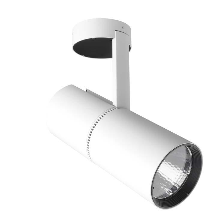 35360014OU BOND TUBE Projektory V0 Projektant: Josep Patsí Opis Reflektor LED do zastosowania do wewnątrz do oświetlenia kierunkowego. Kierunkowe źródło światła. Struktura materiału : Aluminium.