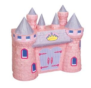 Pinata "Castle" - pink Size: x cm x PINIATY godan.