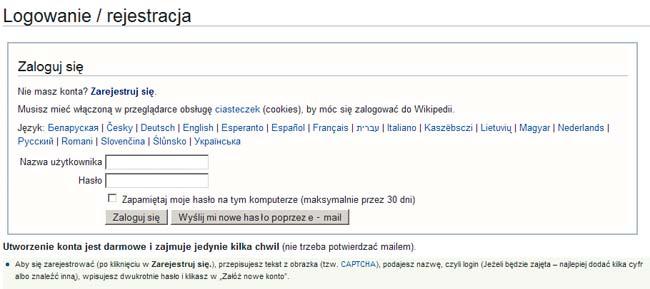 Rejestracja Zostań wikipedystą/-tką! Aby w historii zmian pod informacją o dodaniu artykułu bądź wprowadzeniu zmian widniał Twój podpis, konieczne jest założenie konta.