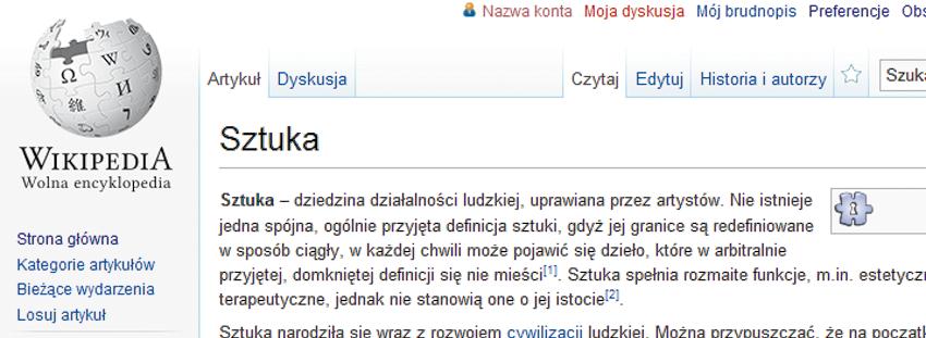 edytowanie stron 1 x 1 Pierwsze kroki Nie musisz się rejestrować ani ściągać specjalnego oprogramowania, aby dokonać jakichkolwiek zmian lub uzupełnień w Wikipedii.